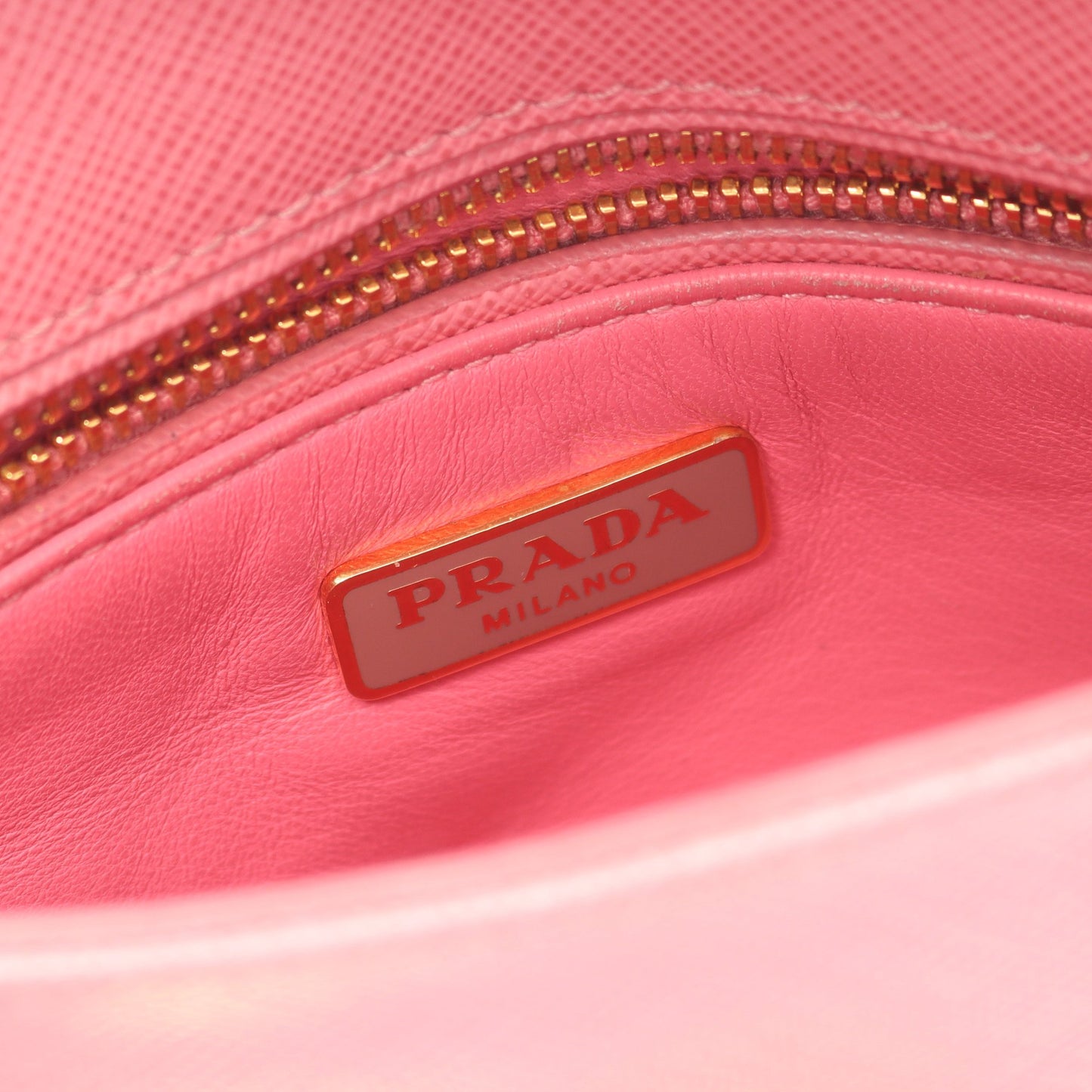 ハンドバッグ サフィアーノレザー ピンク 2WAY プラダ バッグ PRADA