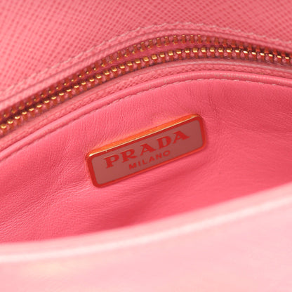 ハンドバッグ サフィアーノレザー ピンク 2WAY プラダ バッグ PRADA