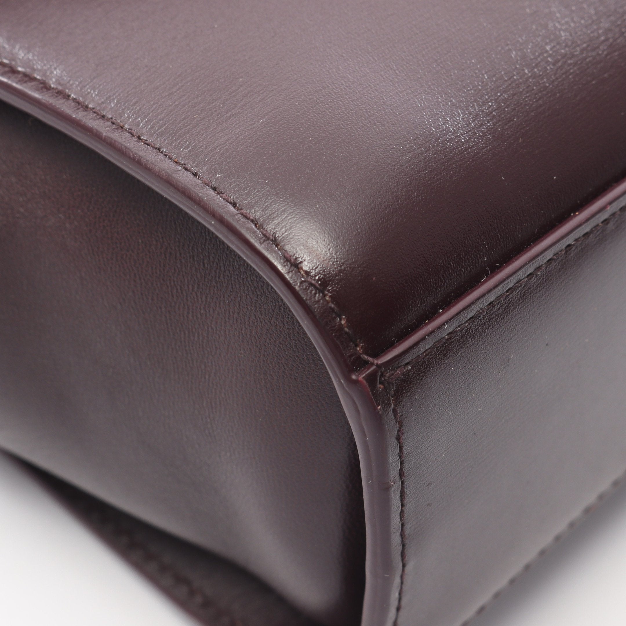 ボッテガヴェネタ BOTTEGA VENETA ザ クリップ ショルダーバッグ バッグ レザー レディース ボルドー系 652391 【中古】 ザ クリップ ショルダーバッグ レザー ボルドー ボッテガヴェネタ – RECLO