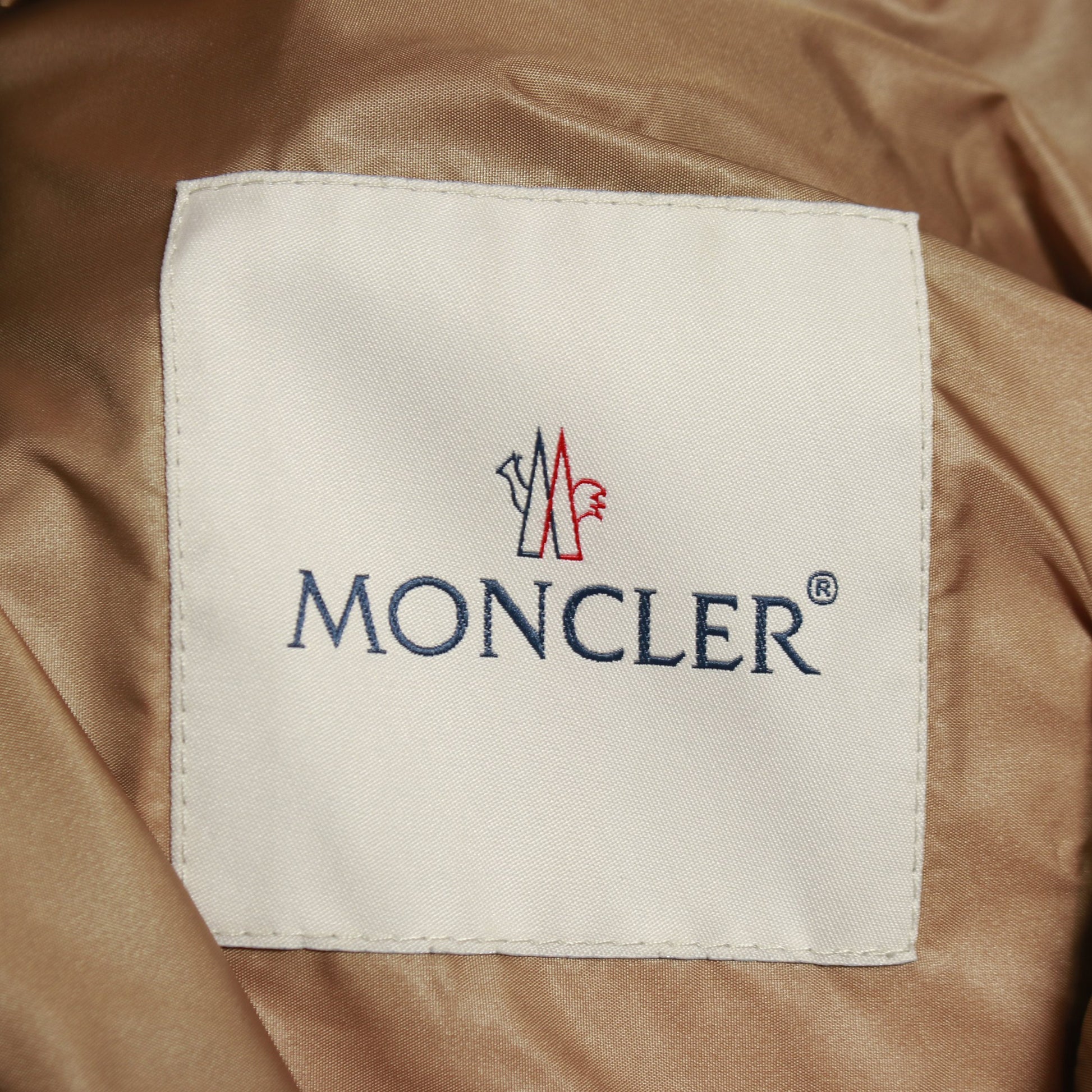 HIENGU コート ナイロン ベージュ フード付き モンクレール アウター MONCLER