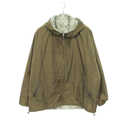 マウンテンパーカー 総柄 カーキグリーン リバーシブル ウールリッチ アウター WOOLRICH