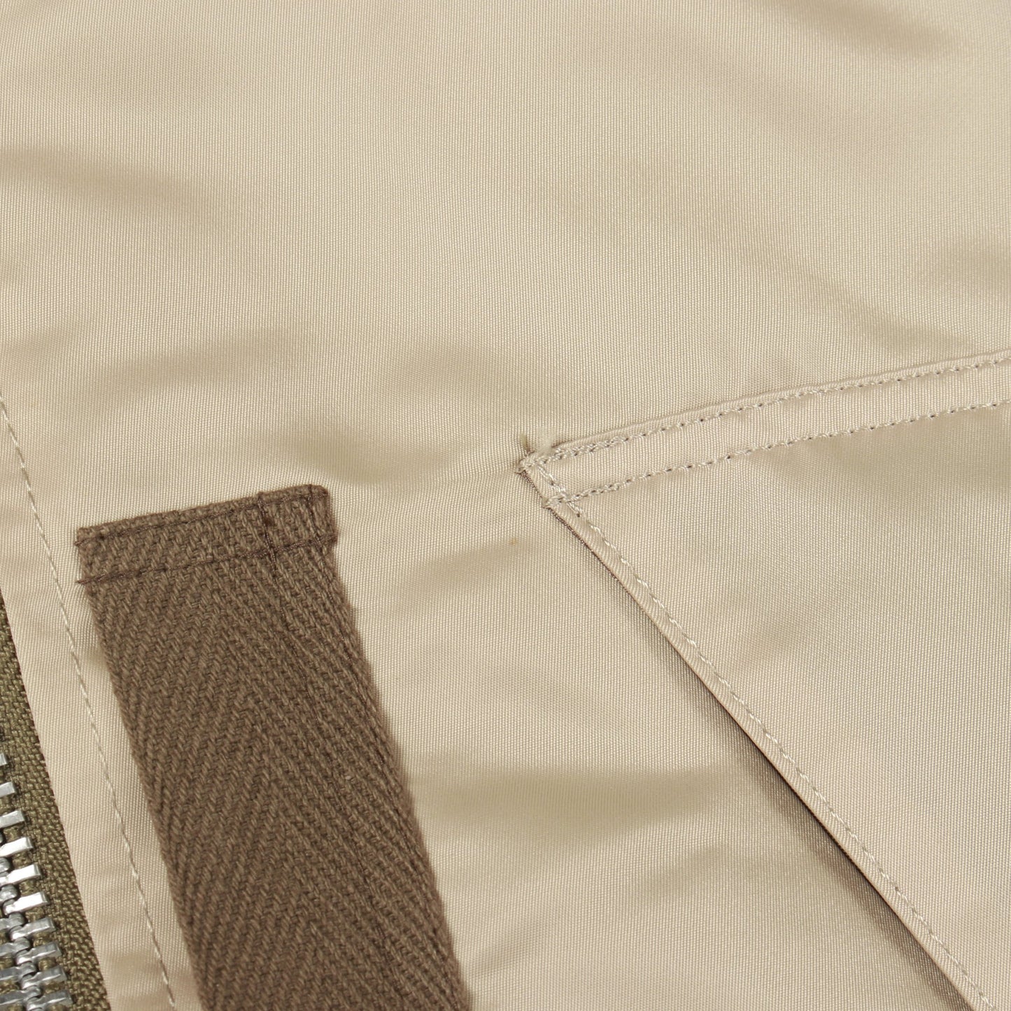 Nylon Twill Mix Blouson MA-1 ミリタリージャケット ナイロン ベージュ サカイ アウター sacai