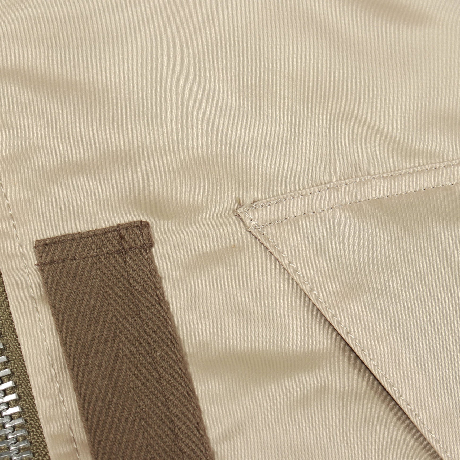 Nylon Twill Mix Blouson MA-1 ミリタリージャケット ナイロン ベージュ サカイ アウター sacai