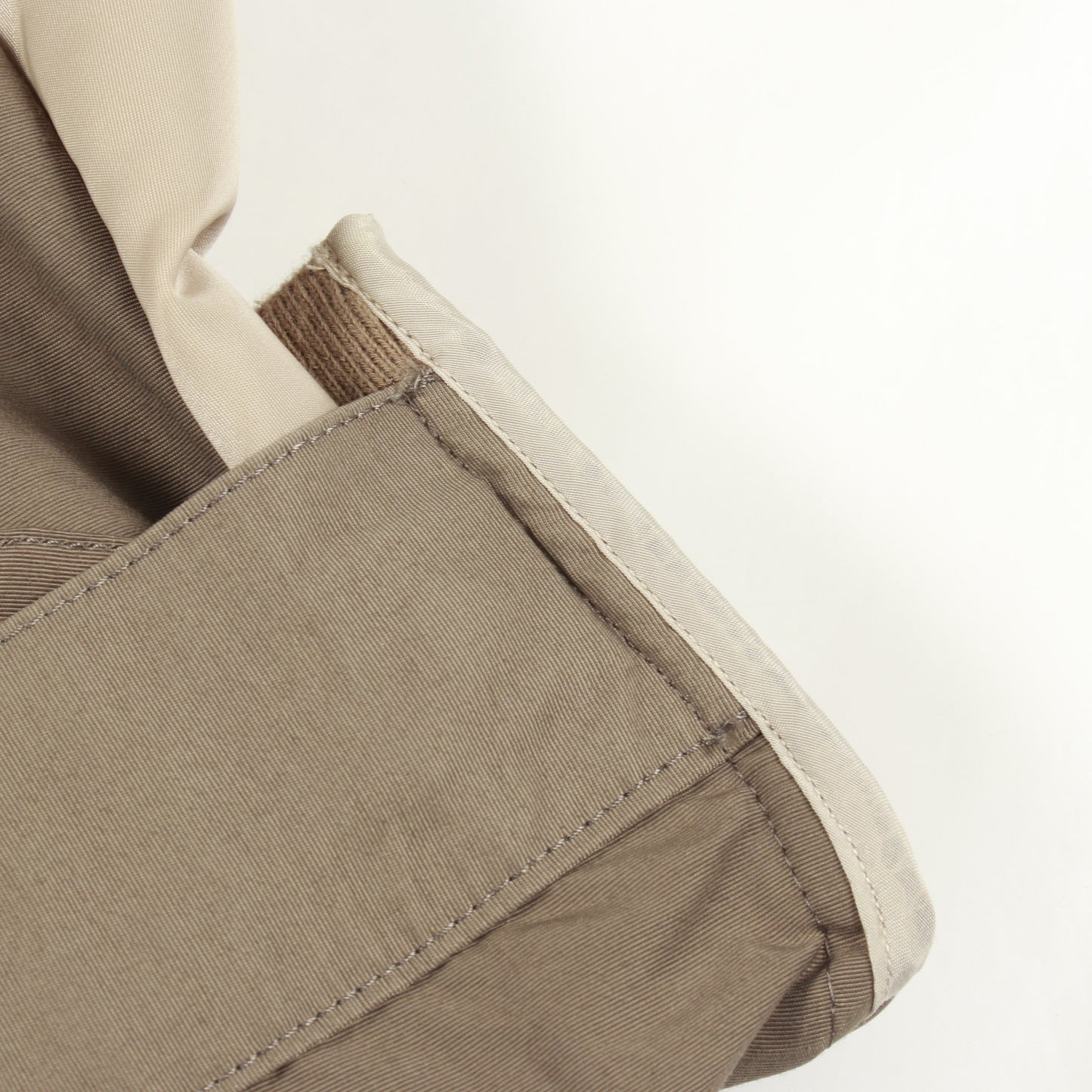 Nylon Twill Mix Blouson MA-1 ミリタリージャケット ナイロン ベージュ サカイ アウター sacai