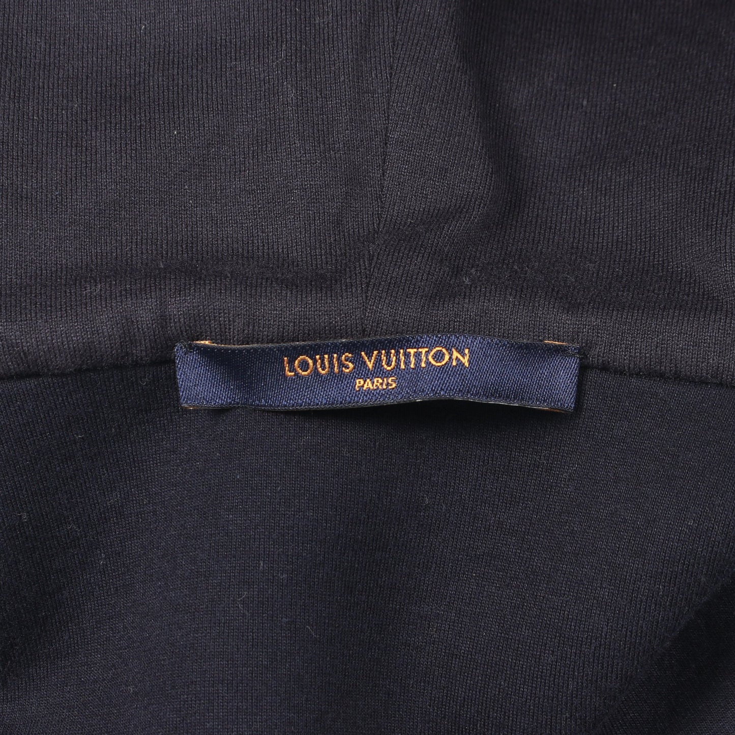 タペストリー カーゴ フーディ プルオーバーパーカー 総柄 コットン ナイロン ブルー マルチカラー ルイヴィトン トップス LOUIS VUITTON