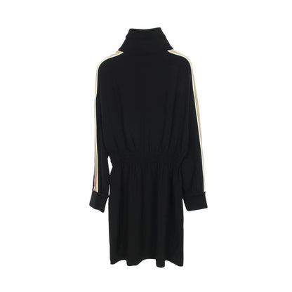 ジャージ ワンピース レーヨン ブラック ベージュ モンクレール