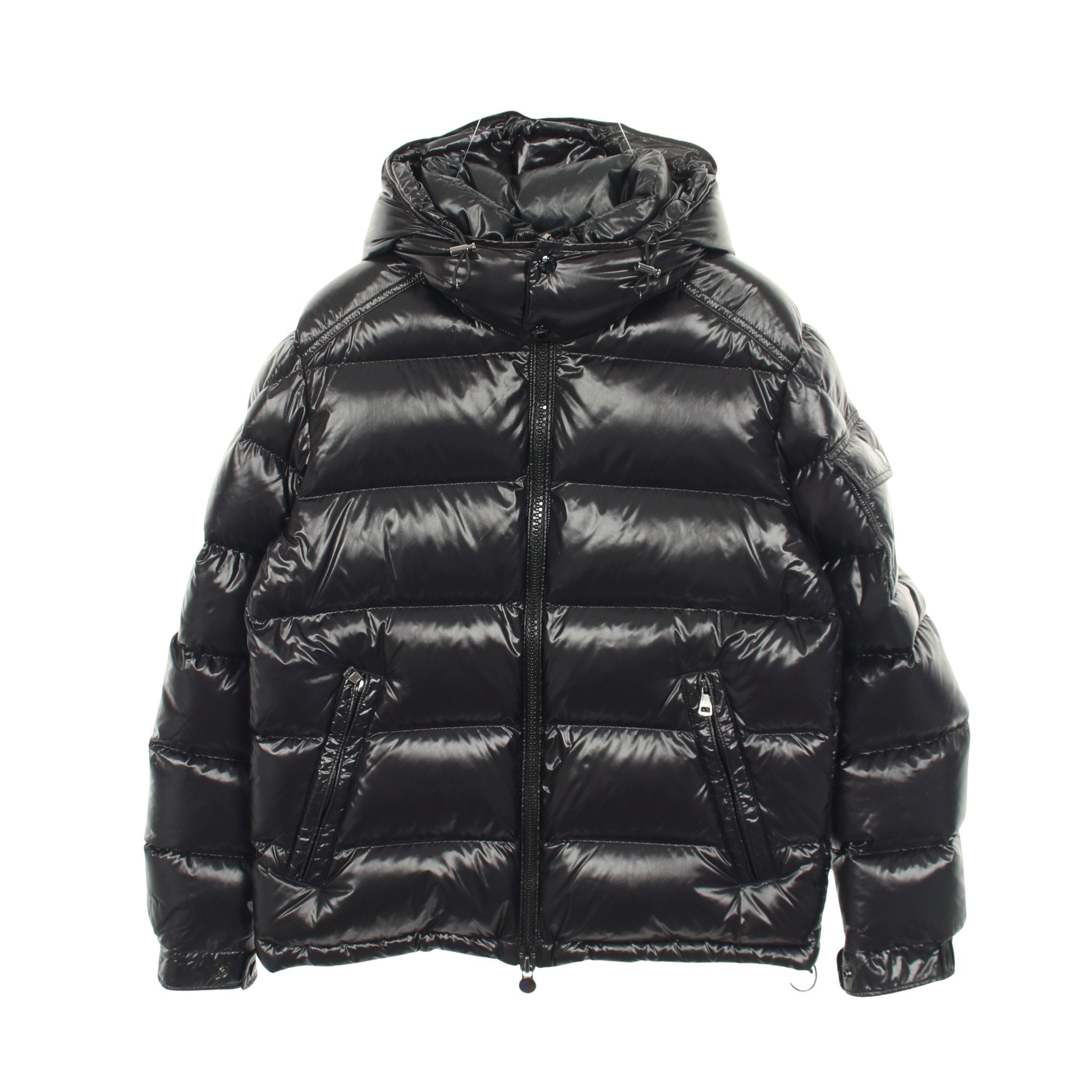 ブラック Moncler Mayaショートダウンジャケット : ショートダウン 