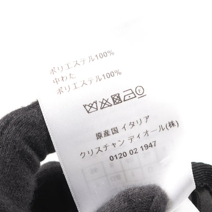 マクロカナージュ キルティングテクニカルタフタ スカート ブラック クリスチャンディオール ボトムス Christian Dior