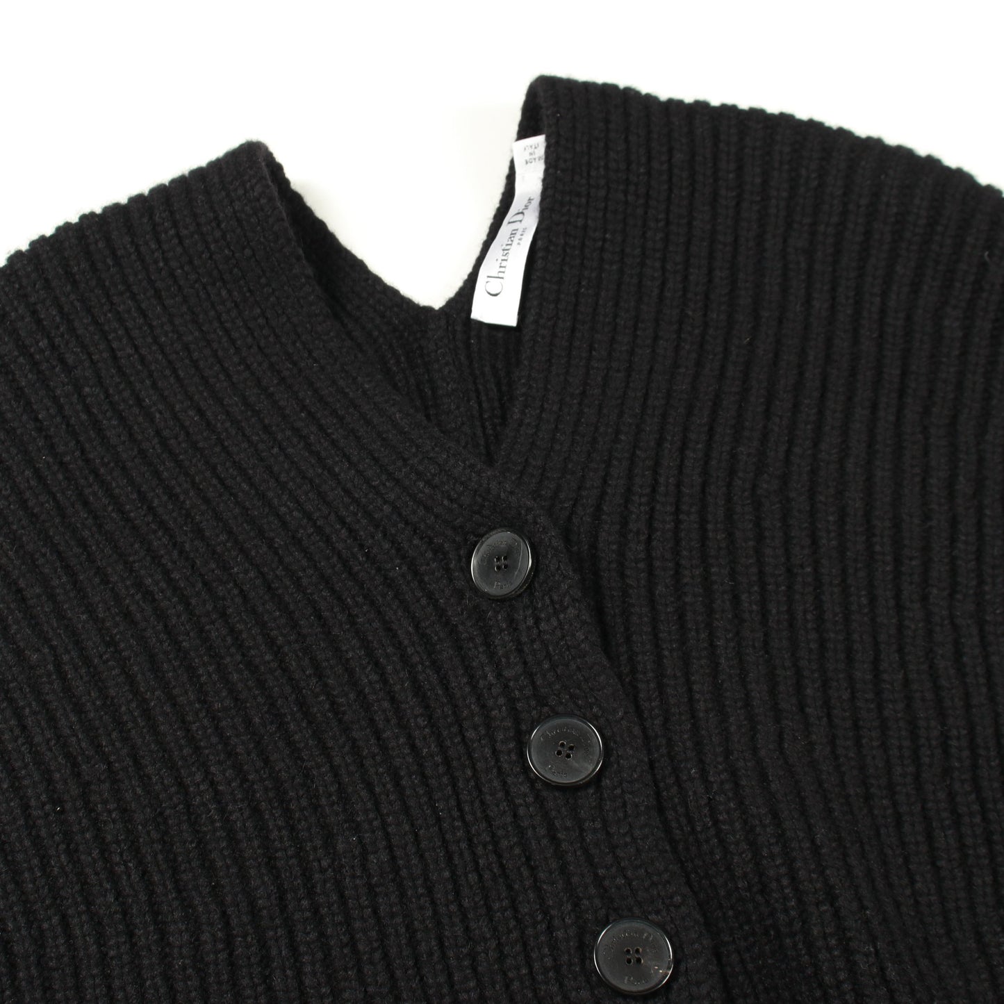 カーディガン カシミヤ ブラック クリスチャンディオール トップス Christian Dior