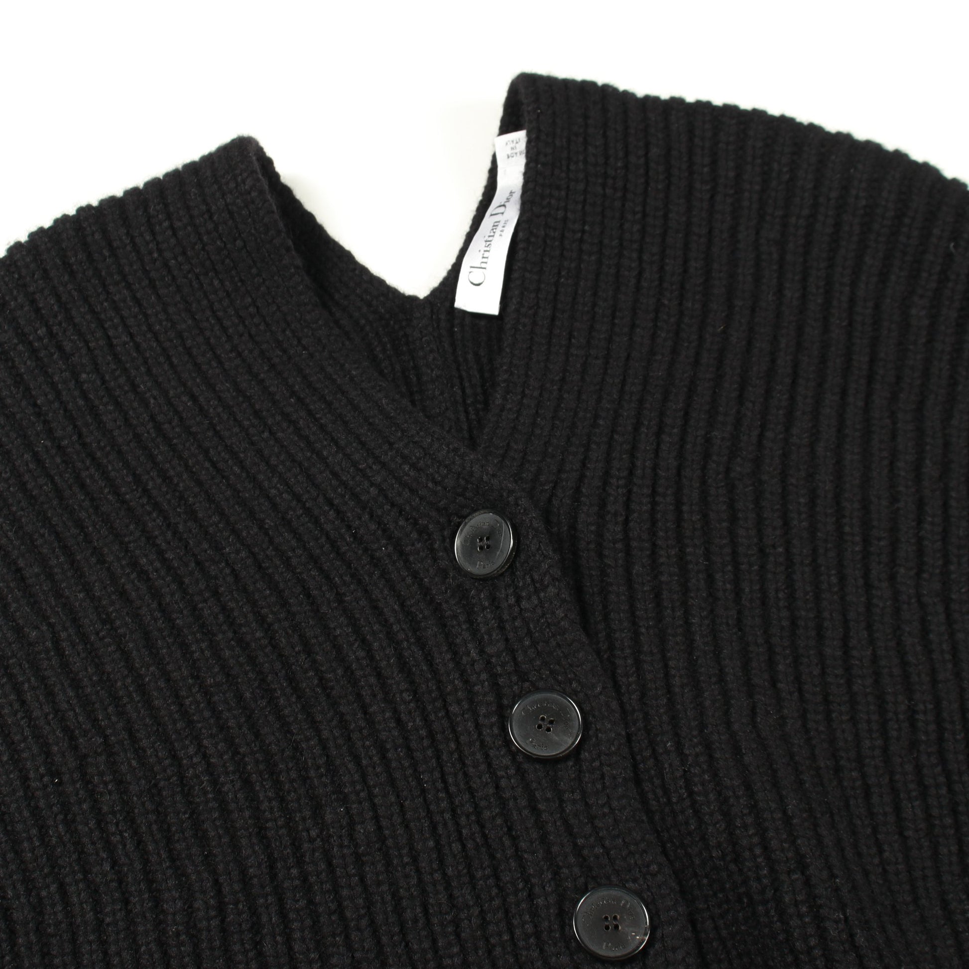 カーディガン カシミヤ ブラック クリスチャンディオール トップス Christian Dior