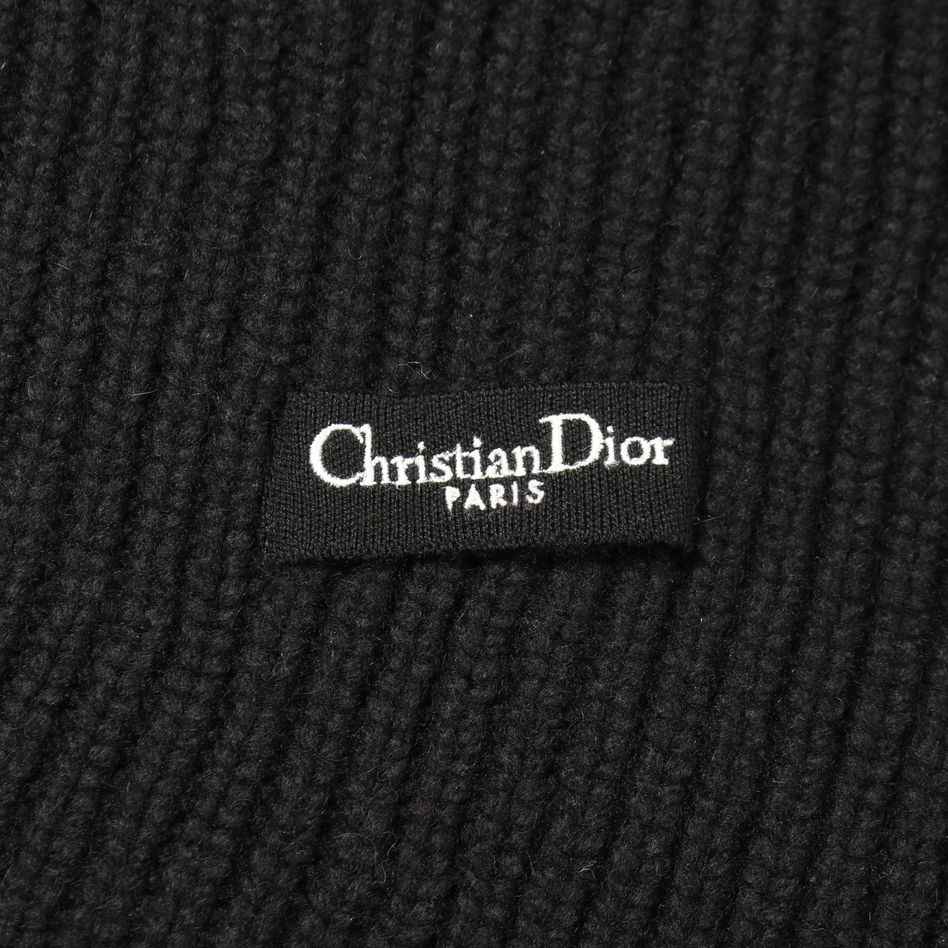 カーディガン カシミヤ ブラック クリスチャンディオール トップス Christian Dior