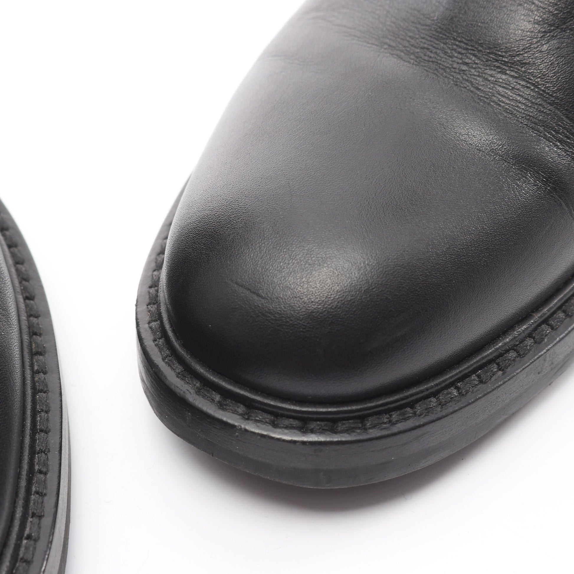 DIOR EMPREINTE ブーツ レザー ブラック クリスチャンディオール シューズ Christian Dior