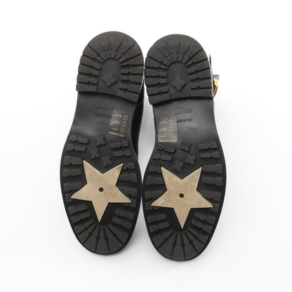 DIOR EMPREINTE ブーツ レザー ブラック クリスチャンディオール シューズ Christian Dior