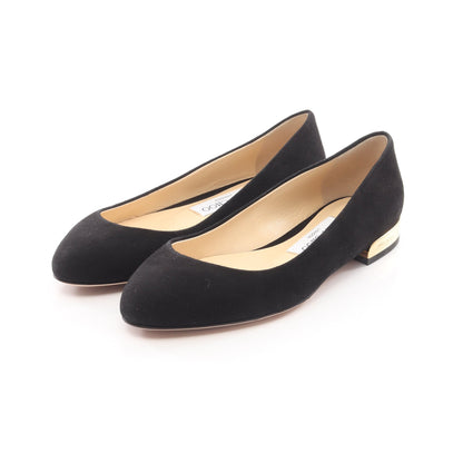 フラットシューズ スエード ブラック ジミーチュウ シューズ JIMMY CHOO