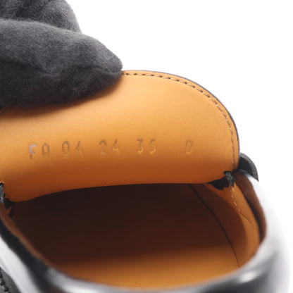 プラットフォーム ローファー ロゴ レザー ブラック クリスチャンディオール シューズ Christian Dior