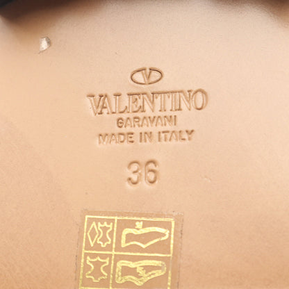 ロックスタッズ サイドゴアブーツ レザー ブラック ヴァレンティノガラヴァーニ シューズ VALENTINO GARAVANI