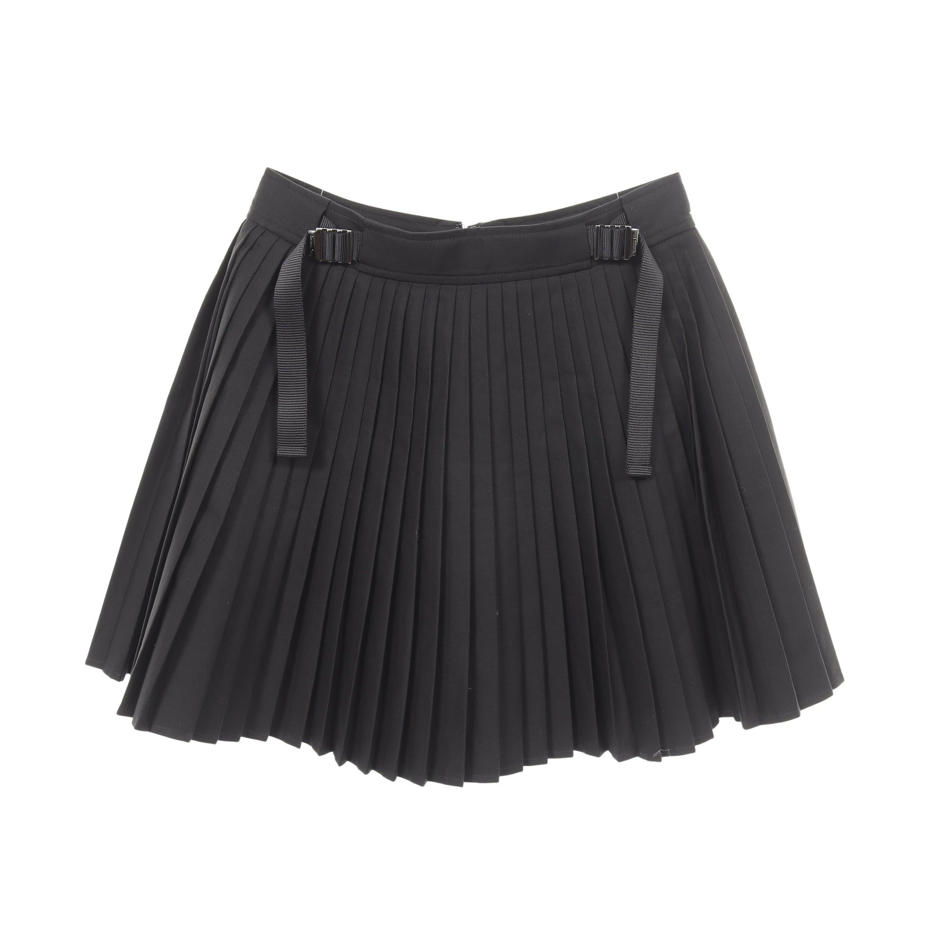 ミニ プリーツ スカート コットン ブラック クリスチャンディオール ボトムス Christian Dior