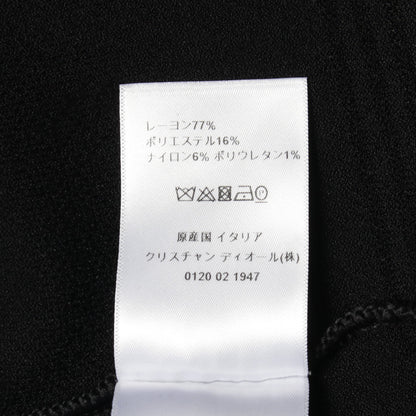 ロゴエンボス ニットワンピース ビスコース ナイロン ブラック クリスチャンディオール ワンピース Christian Dior