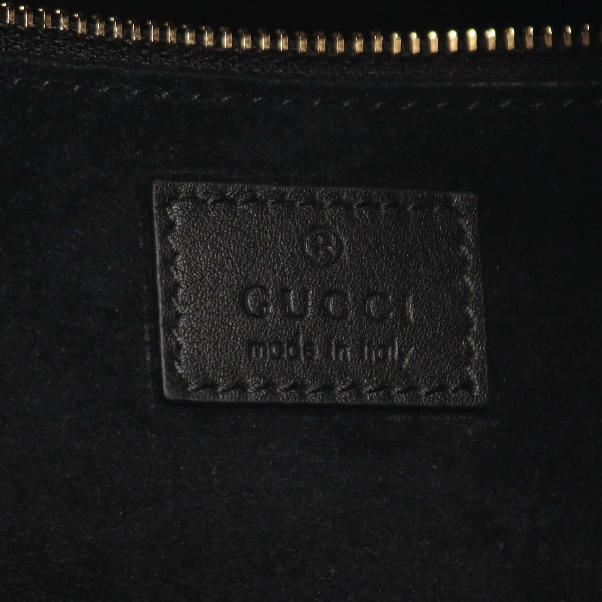 GGエンブレム ミディアム ワンショルダーバッグ レザー ブラック グッチ バッグ GUCCI