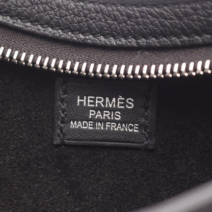 プティ アルソン ショルダーバッグ トゴ ヴォースイフト ブラック シルバー金具 W刻印 エルメス バッグ HERMES