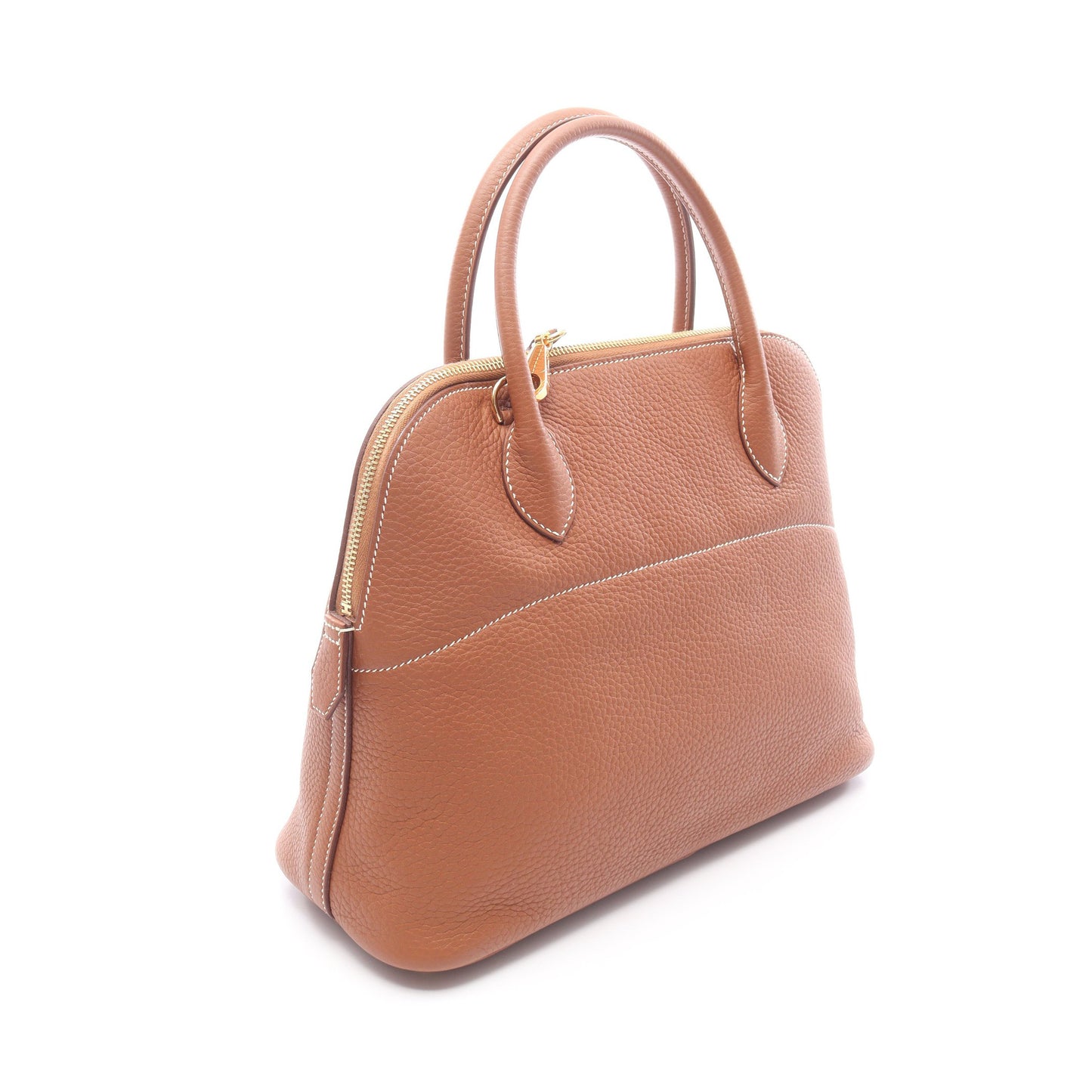 ボリード31 ゴールド ハンドバッグ トリヨンクレマンス ブラウン ゴールド金具 2WAY Y刻印 エルメス バッグ HERMES