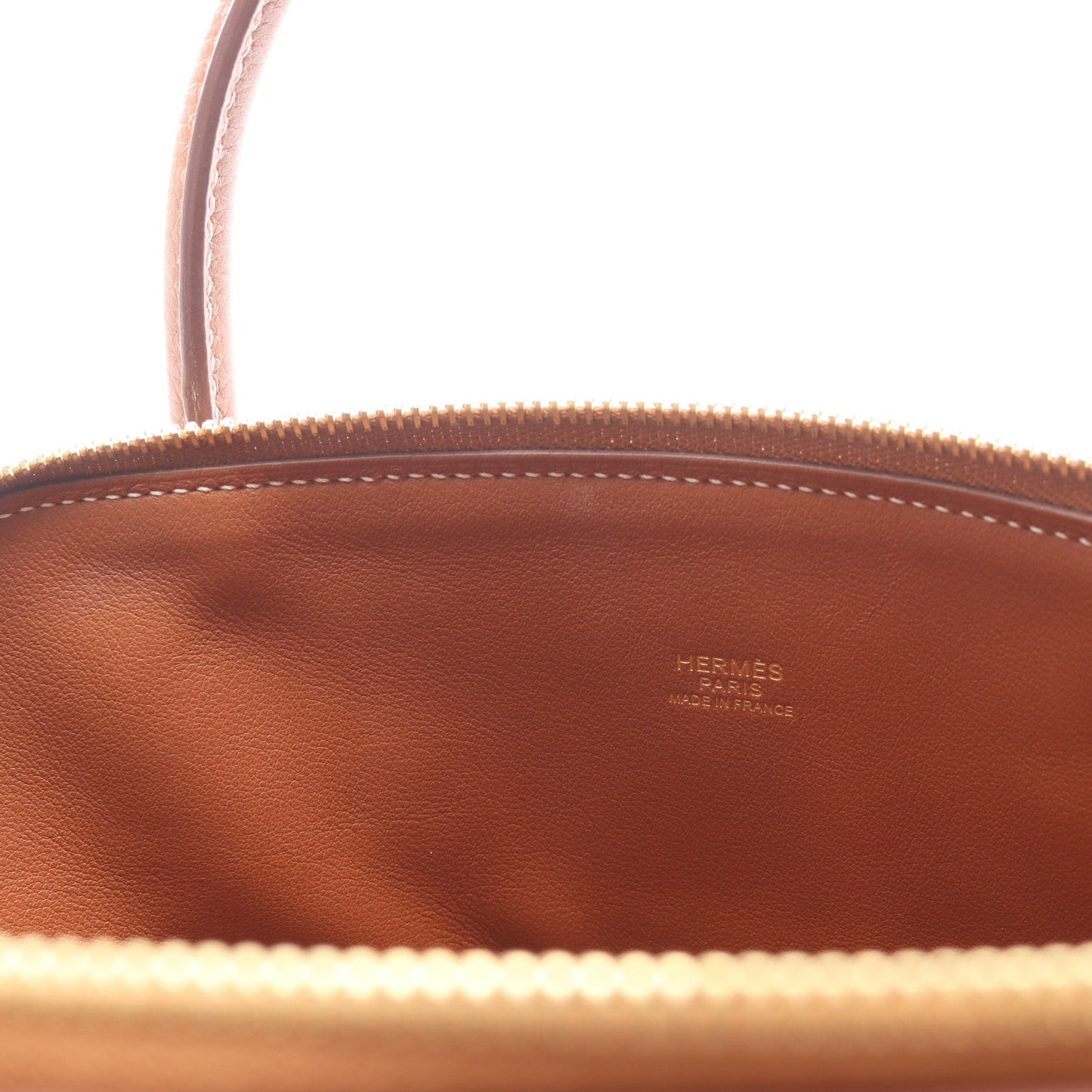 ボリード31 ゴールド ハンドバッグ トリヨンクレマンス ブラウン ゴールド金具 2WAY Y刻印 エルメス バッグ HERMES