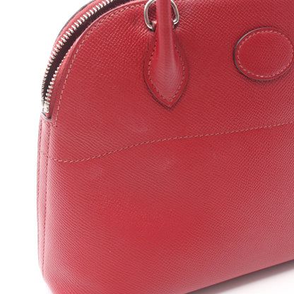 ボリード27 ルージュグレナ ハンドバッグ ヴォーエプソン レッド シルバー金具 2WAY A刻印 エルメス バッグ HERMES