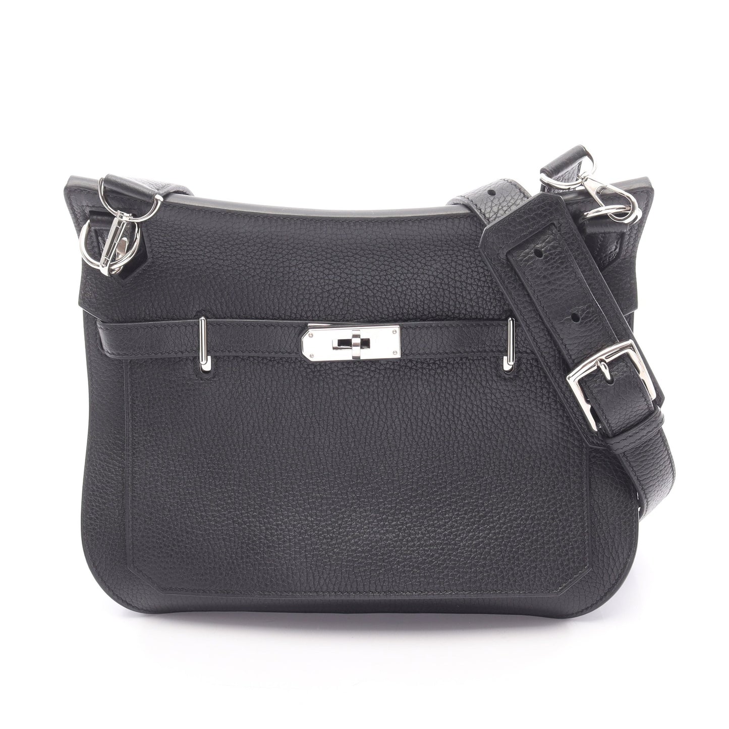 ジプシエール28 ショルダーバッグ トリヨンクレマンス ブラック シルバー金具 X刻印 エルメス バッグ HERMES