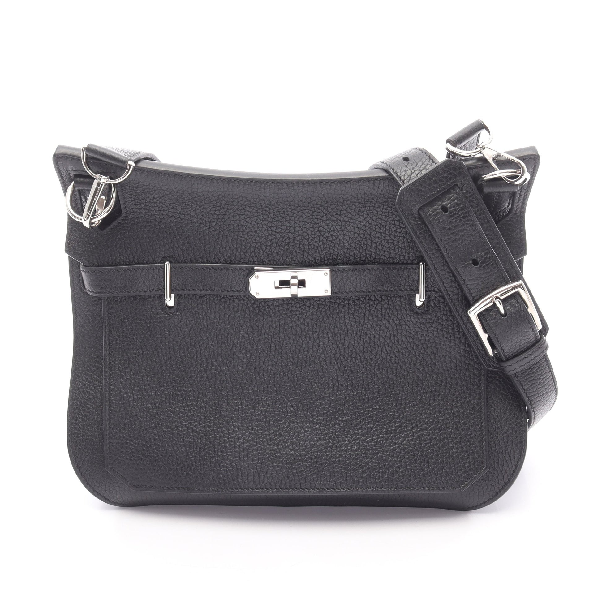 ジプシエール28 ショルダーバッグ トリヨンクレマンス ブラック シルバー金具 X刻印 エルメス バッグ HERMES