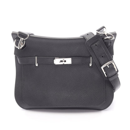 ジプシエール28 ショルダーバッグ トリヨンクレマンス ブラック シルバー金具 X刻印 エルメス バッグ HERMES