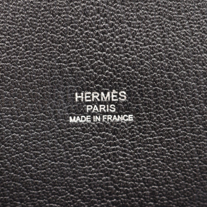 ジプシエール28 ショルダーバッグ トリヨンクレマンス ブラック シルバー金具 X刻印 エルメス バッグ HERMES