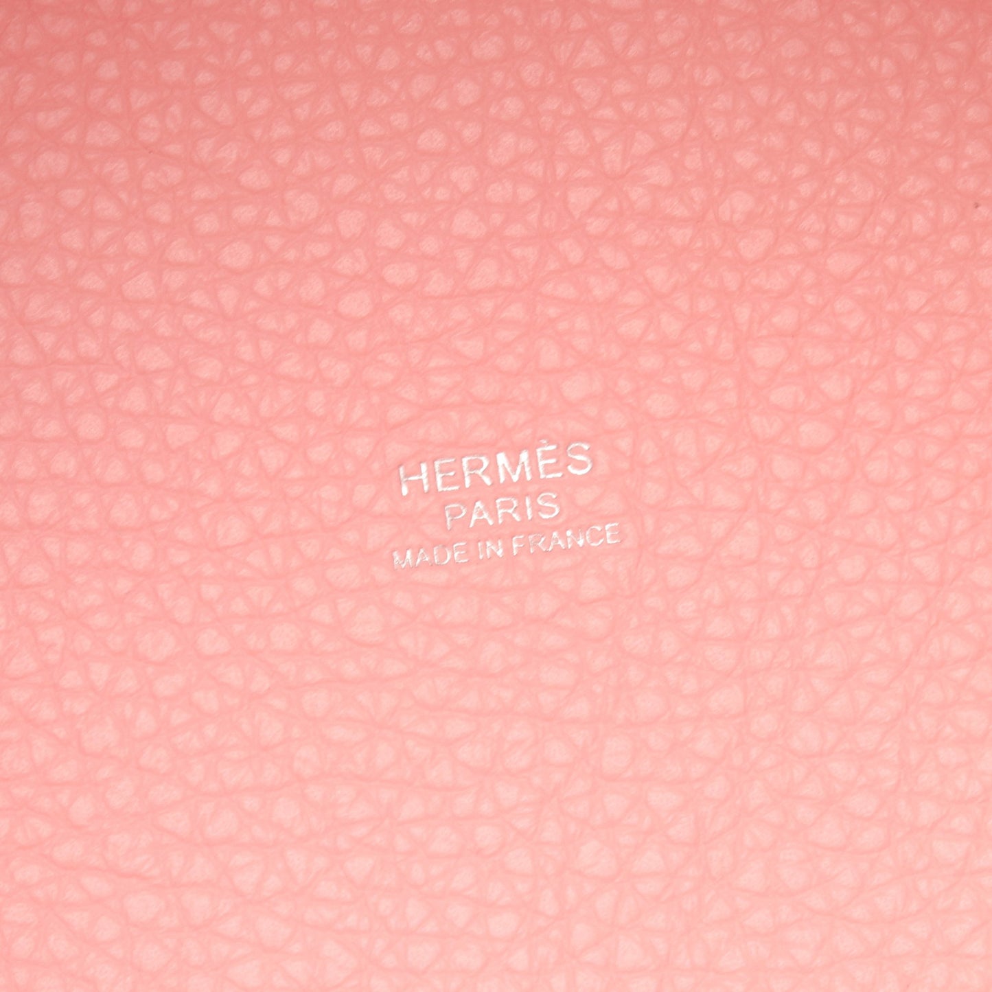 ピコタンロックPM ローズサクラ ハンドバッグ トリヨンクレマンス ライトピンク シルバー金具 B刻印 エルメス バッグ HERMES