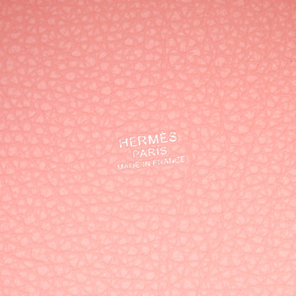 ピコタンロックPM ローズサクラ ハンドバッグ トリヨンクレマンス ライトピンク シルバー金具 B刻印 エルメス バッグ HERMES