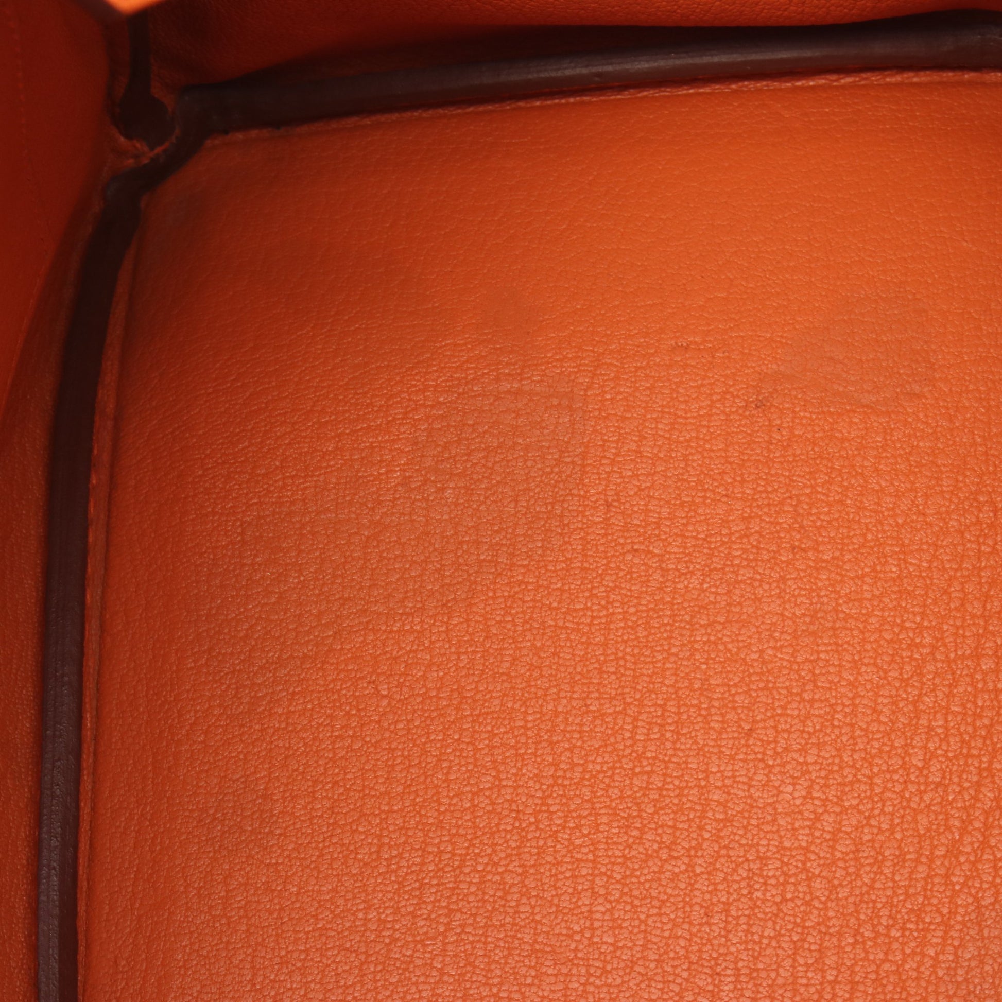 バーキン30 ハンドバッグ ヴォーエプソン オレンジ ゴールド金具 □Q刻印 エルメス バッグ HERMES
