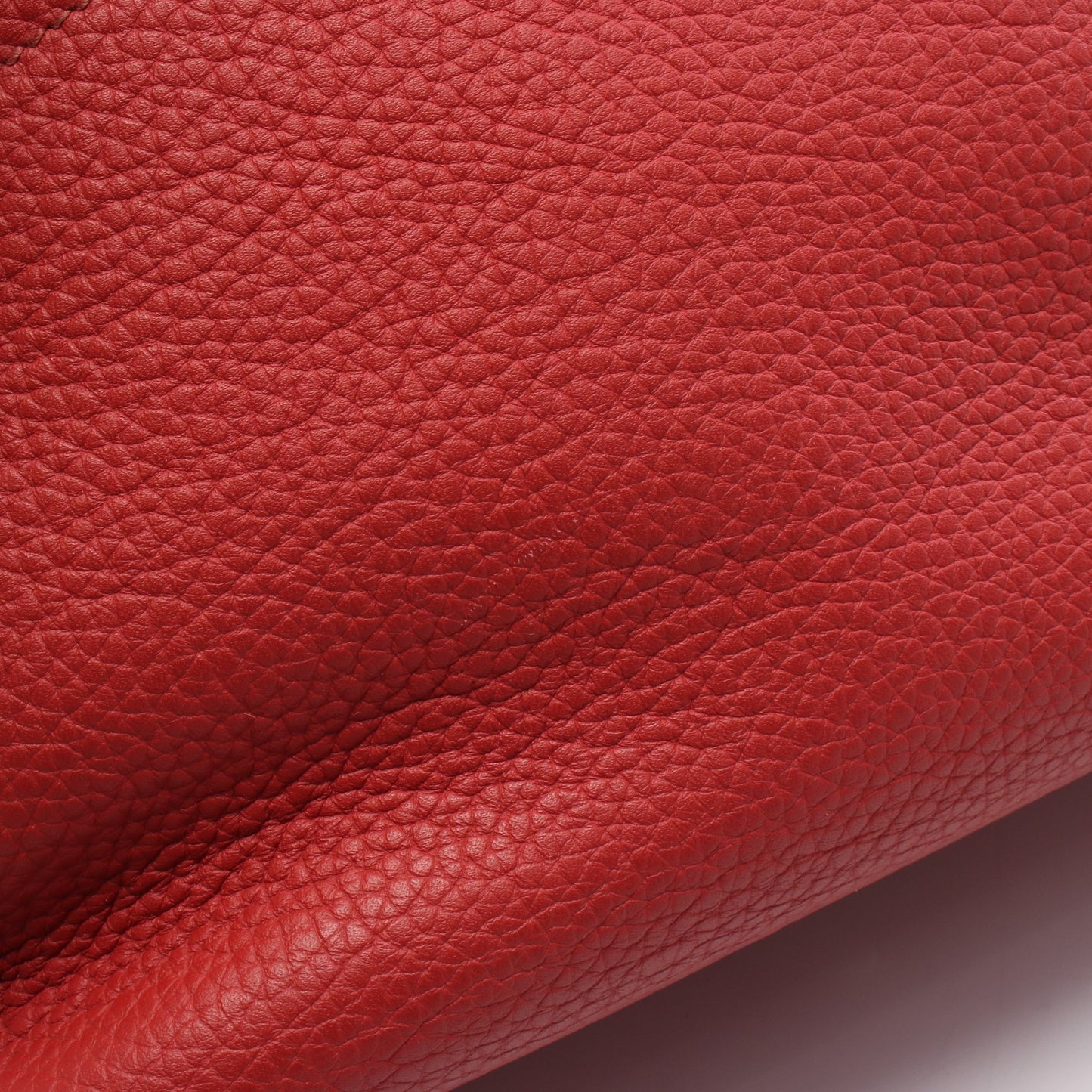 ボリード31 ルージュガランス ハンドバッグ トリヨンクレマンス レッド シルバー金具 2WAY □P刻印 エルメス バッグ HERMES