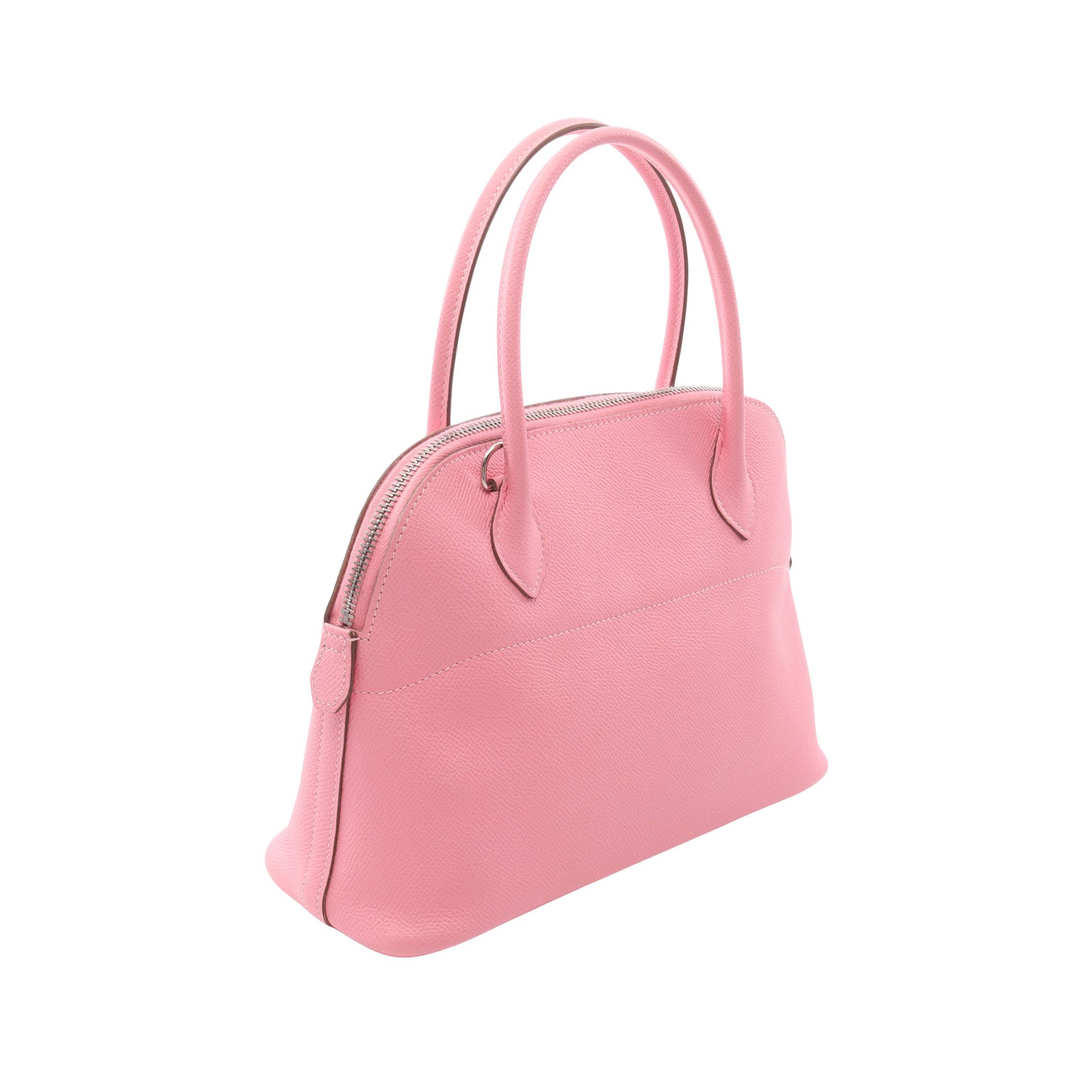 ボリード27 ローズコンフェッティ ハンドバッグ ヴォーエプソン ピンク シルバー金具 Y刻印 エルメス バッグ HERMES
