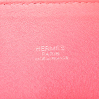 ボリード27 ローズコンフェッティ ハンドバッグ ヴォーエプソン ピンク シルバー金具 Y刻印 エルメス バッグ HERMES