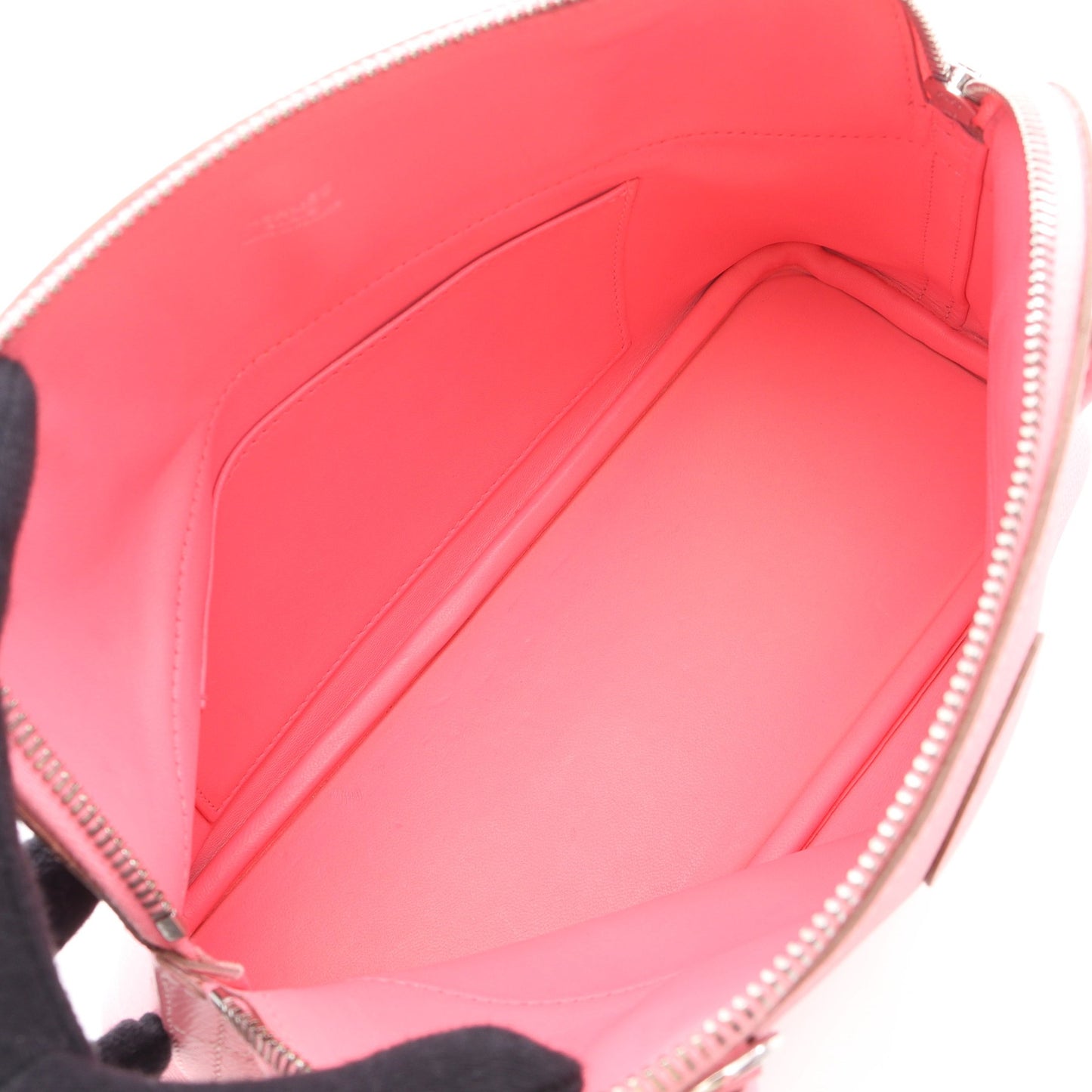 ボリード27 ローズコンフェッティ ハンドバッグ ヴォーエプソン ピンク シルバー金具 Y刻印 エルメス バッグ HERMES