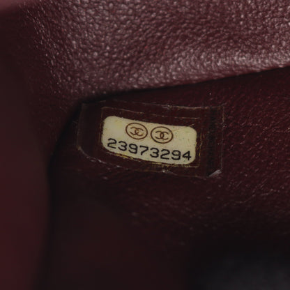 マトラッセ Wフラップ Wチェーンショルダーバッグ キャビアスキン ブラック ゴールド金具 シャネル バッグ CHANEL