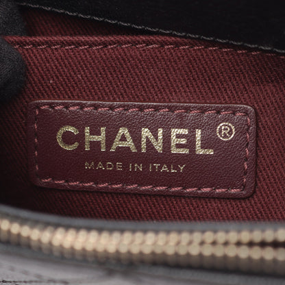 ココマーク ショルダーバッグ レザー ブラック ゴールド金具 シャネル バッグ CHANEL
