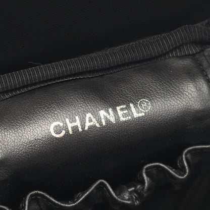 ココマーク ハンドバッグ バニティバッグ キャビアスキン ブラック ゴールド金具 シャネル バッグ CHANEL
