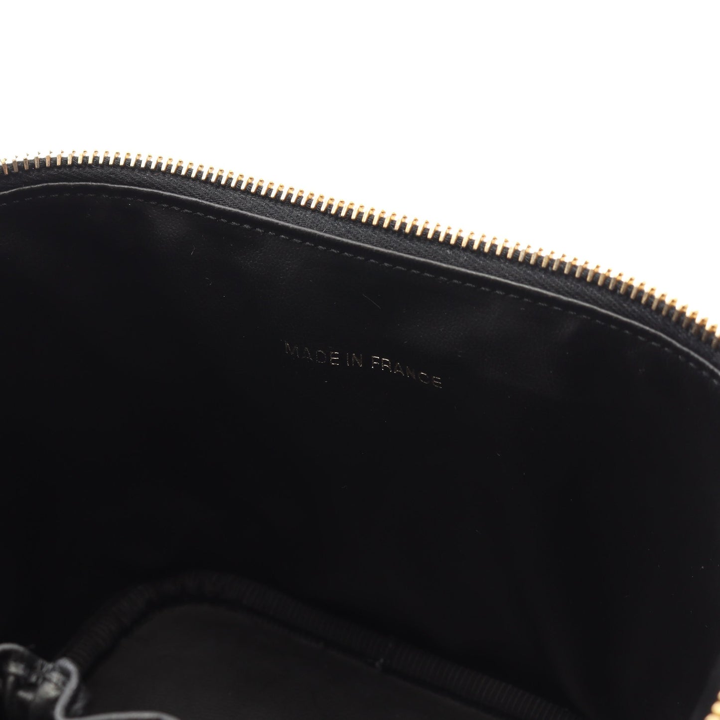 ココマーク ハンドバッグ バニティバッグ キャビアスキン ブラック ゴールド金具 シャネル バッグ CHANEL
