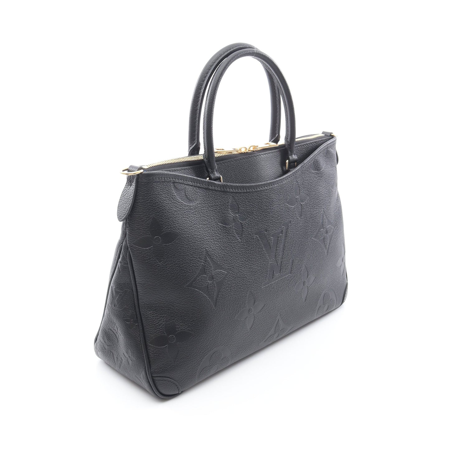 トリアノン MM モノグラムアンプラント ノワール ハンドバッグ トートバッグ レザー ブラック 2WAY ルイヴィトン バッグ LOUIS VUITTON