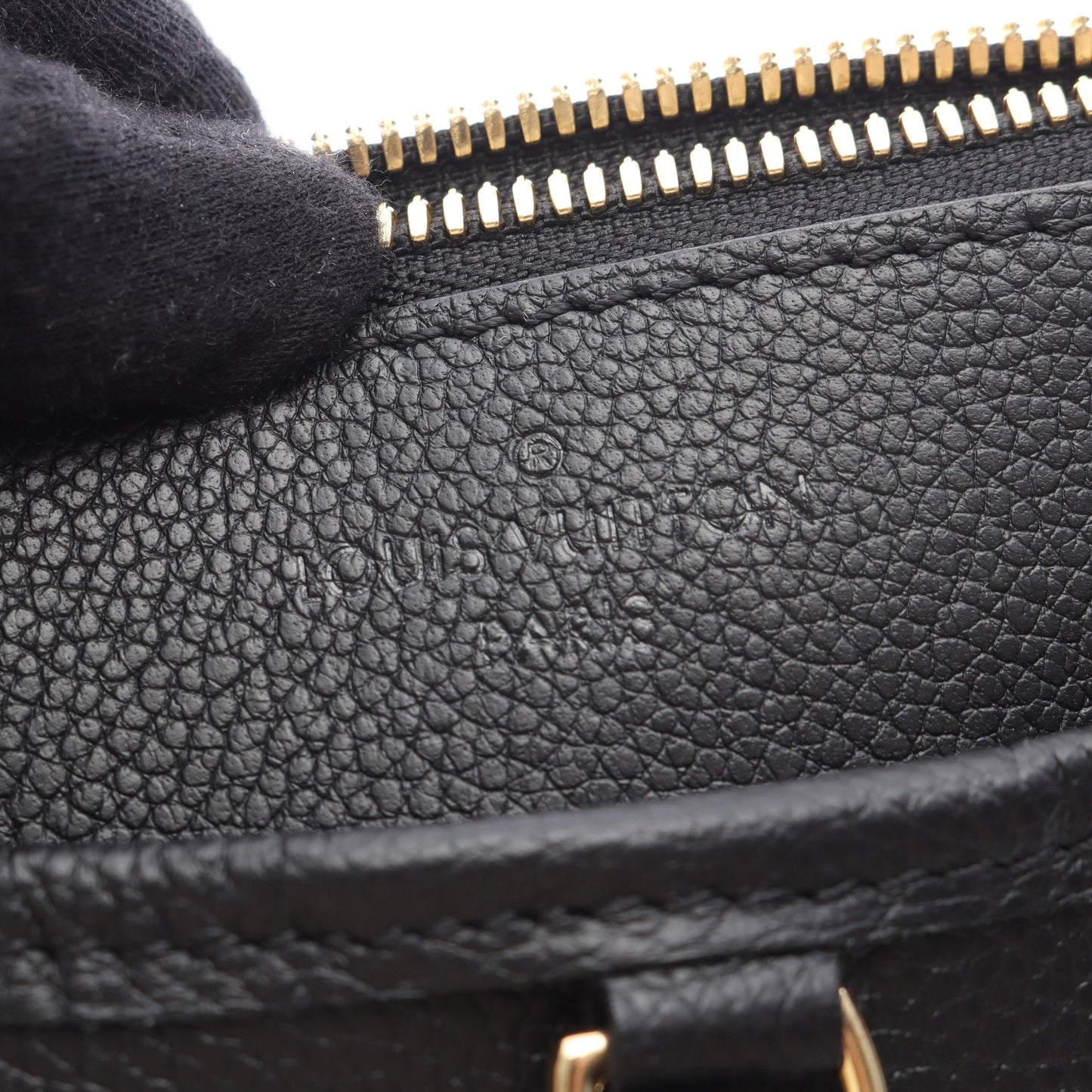 トリアノン MM モノグラムアンプラント ノワール ハンドバッグ トートバッグ レザー ブラック 2WAY ルイヴィトン バッグ LOUIS VUITTON