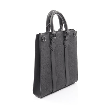 サックプラ クロス モノグラムトリヨン ハンドバッグ トートバッグ レザー ブラック 2WAY ルイヴィトン バッグ LOUIS VUITTON