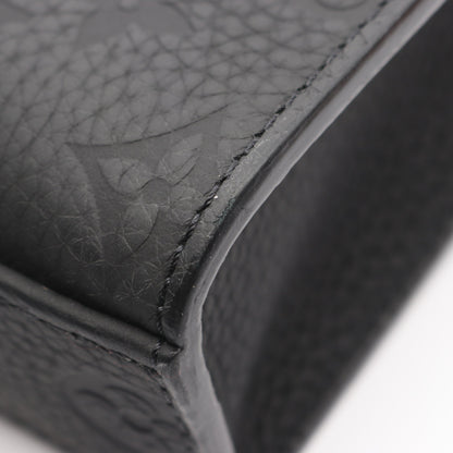 サックプラ クロス モノグラムトリヨン ハンドバッグ トートバッグ レザー ブラック 2WAY ルイヴィトン バッグ LOUIS VUITTON