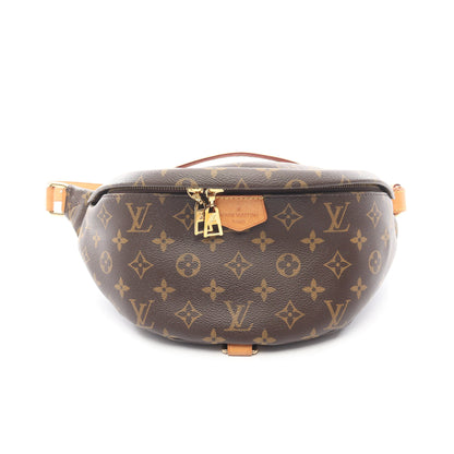 バムバッグ モノグラム ボディバッグ ウエストバッグ PVC レザー ブラウン ルイヴィトン バッグ LOUIS VUITTON