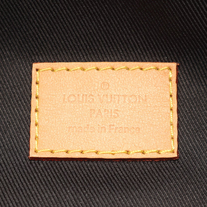 バムバッグ モノグラム ボディバッグ ウエストバッグ PVC レザー ブラウン ルイヴィトン バッグ LOUIS VUITTON