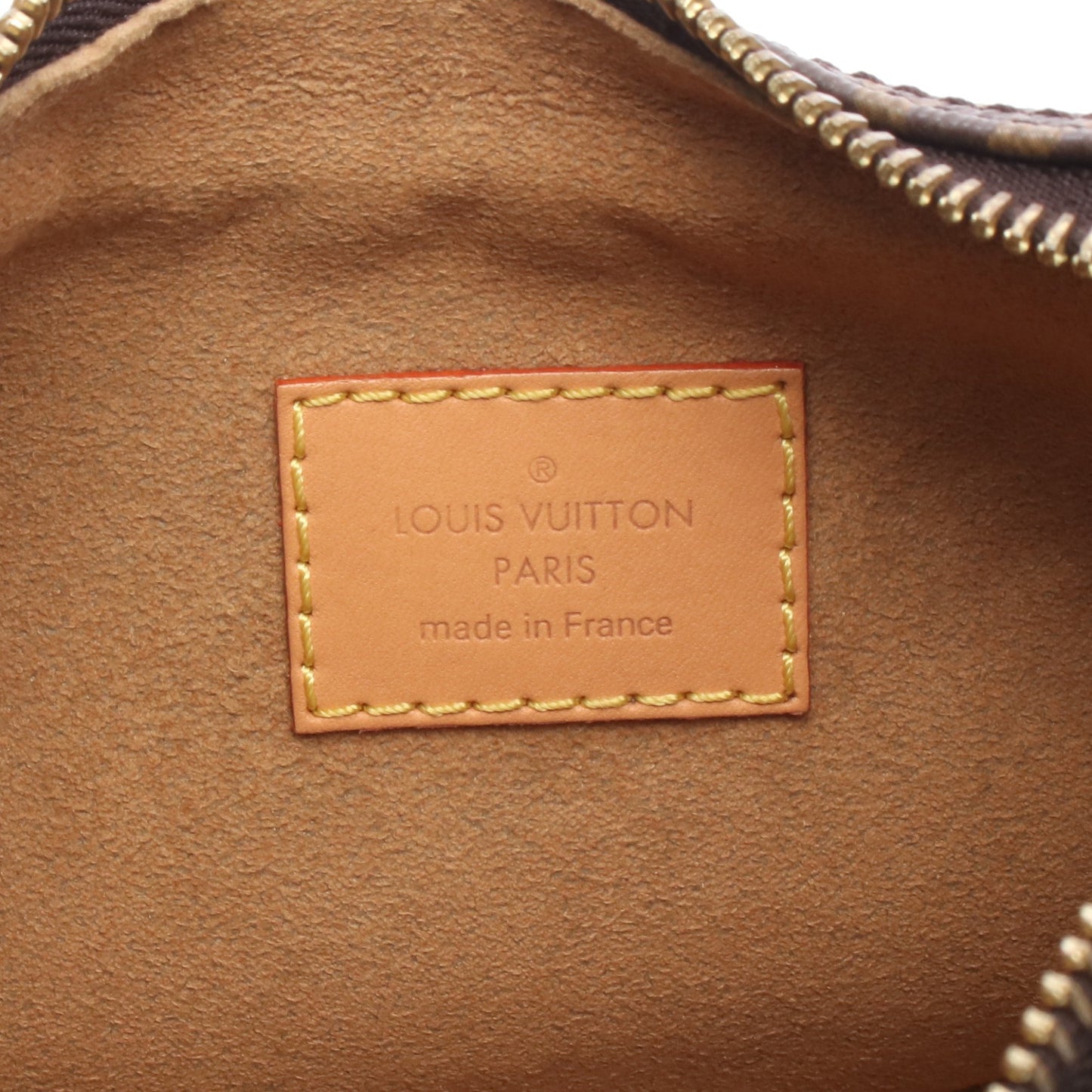 ループ モノグラム チェーンショルダーバッグ PVC レザー ブラウン ルイヴィトン バッグ LOUIS VUITTON