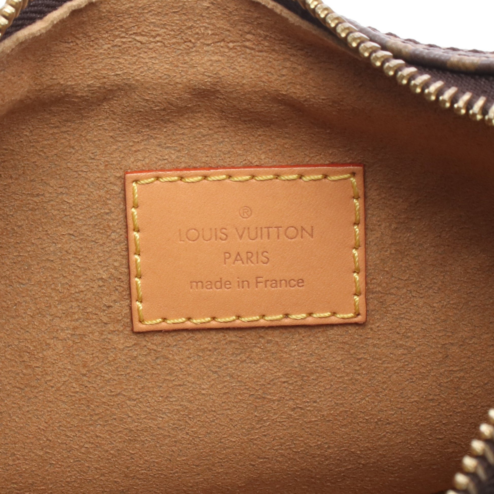 ループ モノグラム チェーンショルダーバッグ PVC レザー ブラウン ルイヴィトン バッグ LOUIS VUITTON